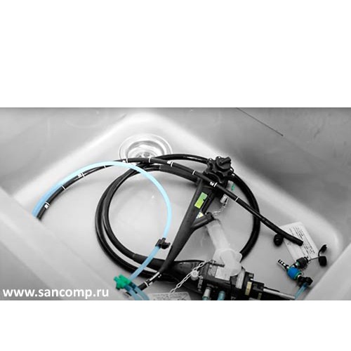 Мойка для эндоскопов 2 секции в комплекте насос, дозатор, два смесителя и крышкой для мойки, 15388  фото  в интернет-магазине Санкомп