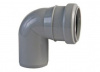 ПП Отвод раструбный 90°, Ду 50 Серый фото  в интернет-магазине Санкомп