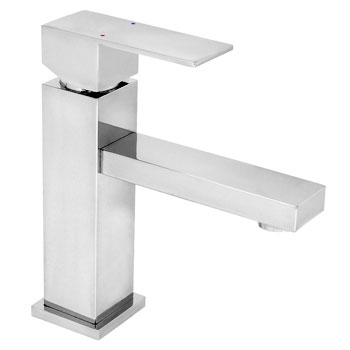 Смеситель для умывальника высота 190 мм, высота до излива 85 мм, длина 140 мм фото  в интернет-магазине Санкомп