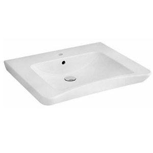 Комплект Умывальник для инвалидов с изменяемым наклоном (550х640х165) смеситель и сифон фото  в интернет-магазине Санкомп