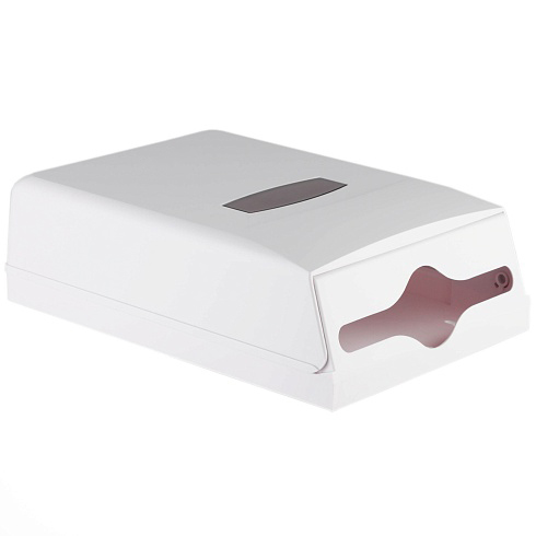 Диспенсер для листовых полотенец тип сложения полотенец-Z (вмещает 2 пачки) БЕЛЫЙ, 21248  фото  в интернет-магазине Санкомп