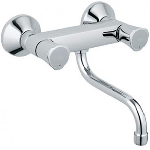 Смеситель для кухни GROHE COSTA L (арт.31187 001) настенный, нижн.излив 200 мм фото  в интернет-магазине Санкомп