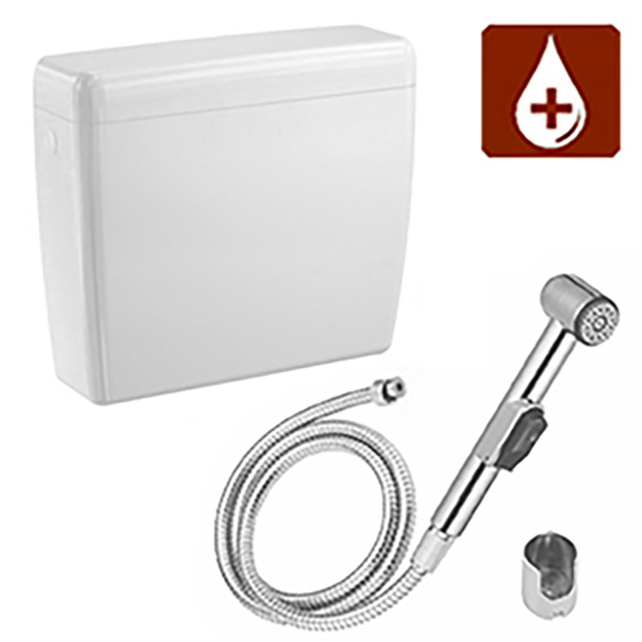 Бачок для антисептика пластиковый с лейкой 10 литров 120х370х400 мм, 14947 фото  в интернет-магазине Санкомп