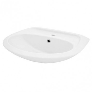 Раковина для инвалидов полукруглая с отверстием под смеситель 605х495х200 мм фото  в интернет-магазине Санкомп