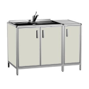 стол лабораторный с мойкой АСК САМ 02.02 1000х655х850мм, 26947 фото  в интернет-магазине Санкомп