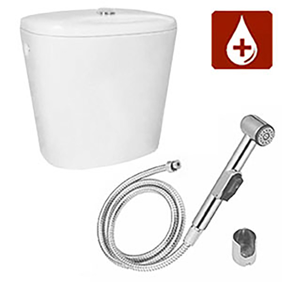 Бачок для антисептика керамический с лейкой 10 литров 170х370х360 мм, 14945 фото  в интернет-магазине Санкомп