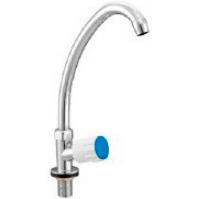 Кран моно с одним маховиком 1/2" вертикальный фото  в интернет-магазине Санкомп