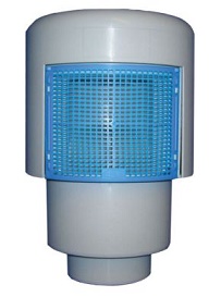 ПП Клапан вентиляционный универсальный 32х40х50 Серый, 23234 фото  в интернет-магазине Санкомп