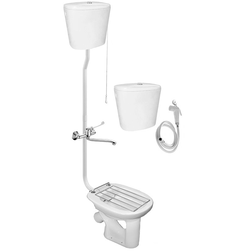 Видуар АНТИВСПЛЕСК , смывной бачок и бачок для раствора КЕРАМИКА РЕШЕТКА СМЕСИТЕЛЬ, 25249 фото  в интернет-магазине Санкомп