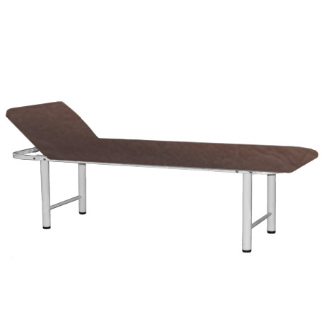 Кушетка медицинская УСИЛЕННАЯ 1980х650х530 мм коричневая, 25085 фото  в интернет-магазине Санкомп