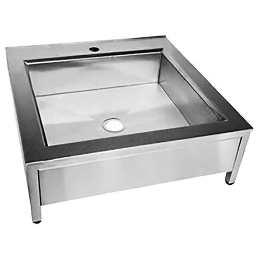 Ванна ножная с прямым дном 600х600х210 мм, 17069 фото  в интернет-магазине Санкомп