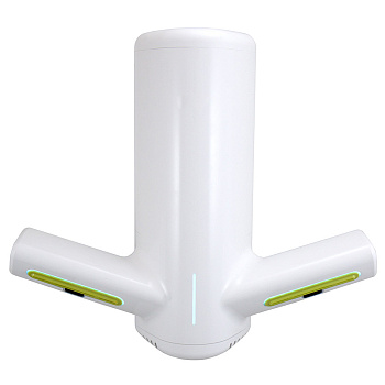 Сушилка для рук настенная ВЫСОКОСКОРОСТНАЯ (6-9 сек)1300 Вт 40°С ABS-пластик (350х405х138 мм), 27102 фото  в интернет-магазине Санкомп