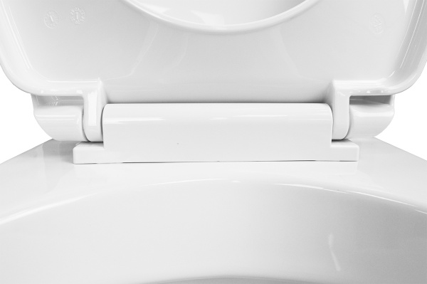 Унитаз подвесной в комплекте с Б/С сиденье микролифт, инсталляция БЕЗ КЛАВИШИ 22468    фото  в интернет-магазине Санкомп