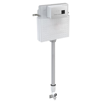 Инсталляция для напольных унитазов 9 литров в комплекте с кнопкой СЕНСОР (125х510х480) фото 