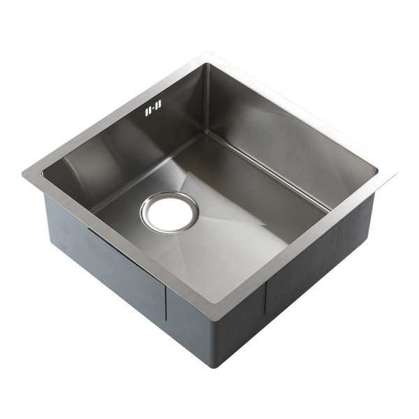 Мойка врезная нержавейка 500х500x200 мм Б/О МАТОВАЯ с сифоном, 20867 фото  в интернет-магазине Санкомп