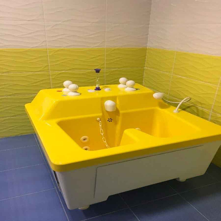 Ванна ножная бальнеологическая 80 л, 16 форсунок для вихревого гидромассажа ног, 16373 фото  в интернет-магазине Санкомп