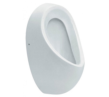 Писсуар керамика подача воды ИЗ СТЕНЫ, выход ГОРИЗОНТАЛЬНЫЙ (375х380х695) фото  в интернет-магазине Санкомп