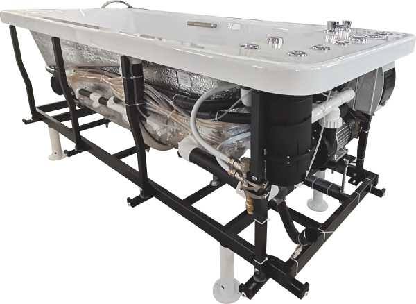 Ванна БАЛЬНЕОЛОГИЧЕСКАЯ 2000х850х870 мм, 310 л, слив, быстрый набор воды, смеситель, 2 ручки, 20926 фото  в интернет-магазине Санкомп
