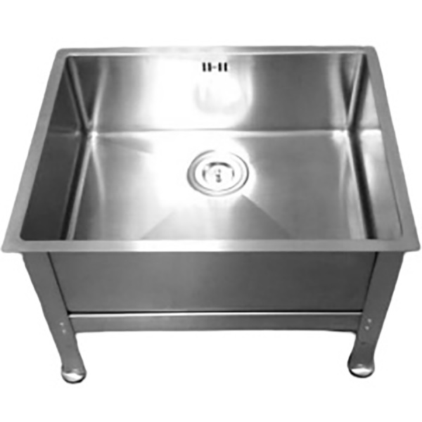 Ногомойка из нержавеющей стали 580х440х200 мм НА КАРКАСЕ 450 мм, 11732 фото  в интернет-магазине Санкомп