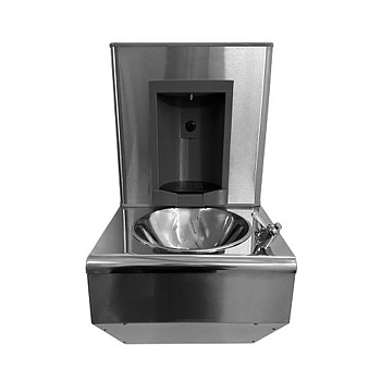 Станция питьевая кнопочная подвесная 2 чаши Х/В, Б/Ф, Б/УФ, Б/Г, Б/ТО, Б/О, 420x440x875 26644 фото  в интернет-магазине Санкомп