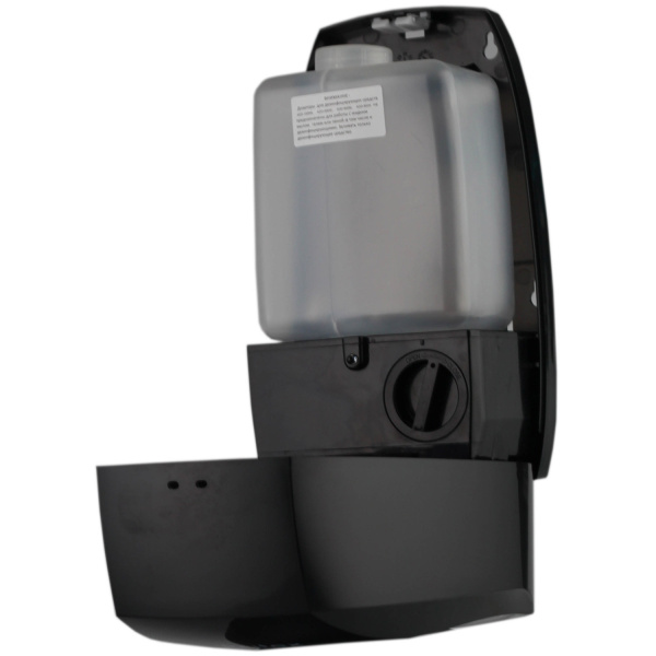 Дозатор сенсорный для АНТИСЕПТИКА пластиковый АВТОМАТ 1000 мл (питание универсальное) ЧЕРНЫЙ, 18567 фото  в интернет-магазине Санкомп