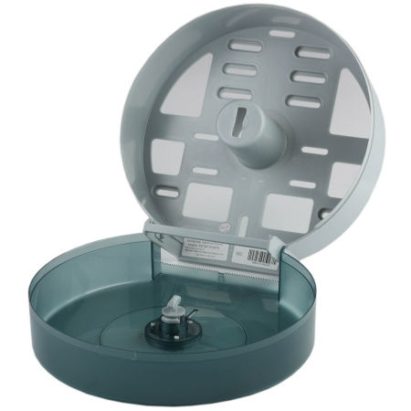 Диспенсер для туалетной бумаги пластиковый для рулонов до 240 мм (267х265х120 мм) Зеленый, 27 фото  в интернет-магазине Санкомп