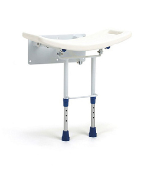 Сидение настенное складное подъемное фото  в интернет-магазине Санкомп