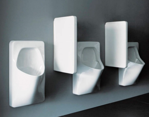 Перегородка (разделитель) для писсуара керамика (400х52х700) фото  в интернет-магазине Санкомп