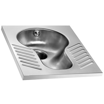 Чаша Генуя из нержавеющей стали с рассекателем 600х500х202, 0102.20.2 фото  в интернет-магазине Санкомп