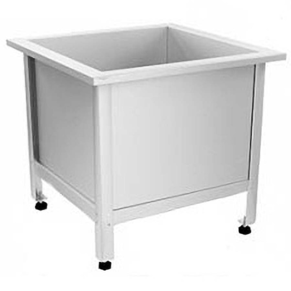 Слив технический из нержавеющей стали 800х800х550-600 мм (СТАНДАРТ), 17507 фото  в интернет-магазине Санкомп