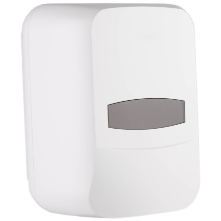 Диспенсер рулонных полотенец с центральной вытяжкой, Белый 21250 фото  в интернет-магазине Санкомп