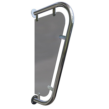 Перегородка для писсуара из нержавейки (600х25х300) фото  в интернет-магазине Санкомп