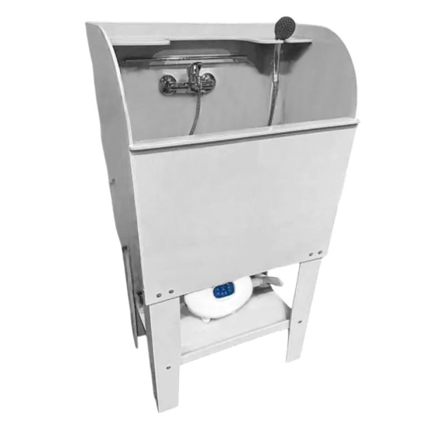 Ванна для груминга для собак СПА С ФУНКЦИЕЙ ОЗОН с экраном 450х700х1330 мм, 18249 фото  в интернет-магазине Санкомп