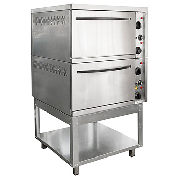 Шкаф жарочный 2-х камерный 840х1500(1520) мм,(мощность 9.6 кВт) камера: нерж.сталь AISI 304, 22874 фото  в интернет-магазине Санкомп