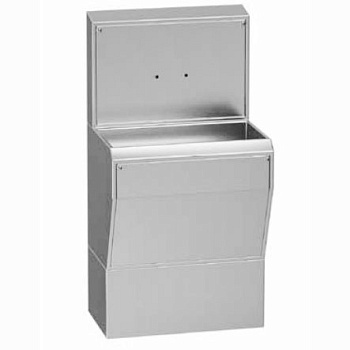 Умывальник хирургический на одно рабочее место 800х600х1550 из нержавеющей стали фото  в интернет-магазине Санкомп