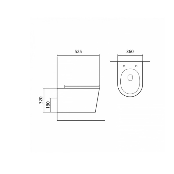 Унитаза подвесной БЕЗОБОДКОВЫЙ  с инсталляцией с клавишей, с быстросъемным сиденьем микролифт, 22431 фото  в интернет-магазине Санкомп