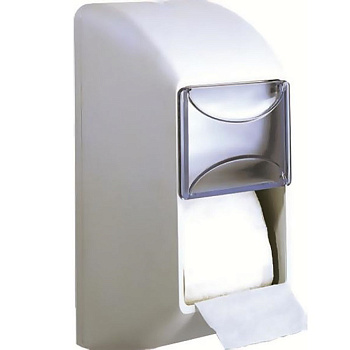 Диспенсер для туалетной бумаги для двух рулонов 300х145х145 мм, 25167 фото  в интернет-магазине Санкомп