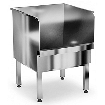 Слив технический из нержавеющей стали 500х500х700 мм , 19102 фото  в интернет-магазине Санкомп