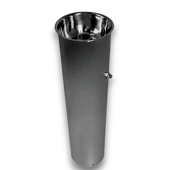 Фонтанчик питьевой кнопочный напольный 1 чаша Х/В, Б/Ф, Б/УФ, Б/Г, Б/ТО, AISI 304, 200x200x830 26563 фото  в интернет-магазине Санкомп