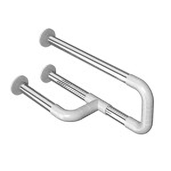 Поручень настенный из нержавеющей стали 180х580х180, 19975 фото  в интернет-магазине Санкомп