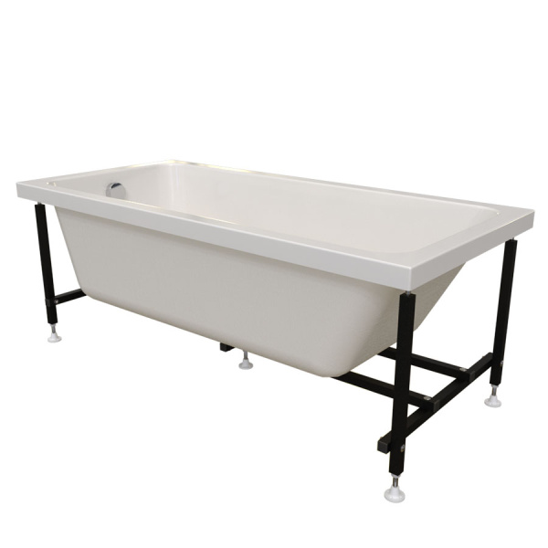 Ванна акриловая прямоугольная в комплектации 1600х700 мм, 22682 фото  в интернет-магазине Санкомп