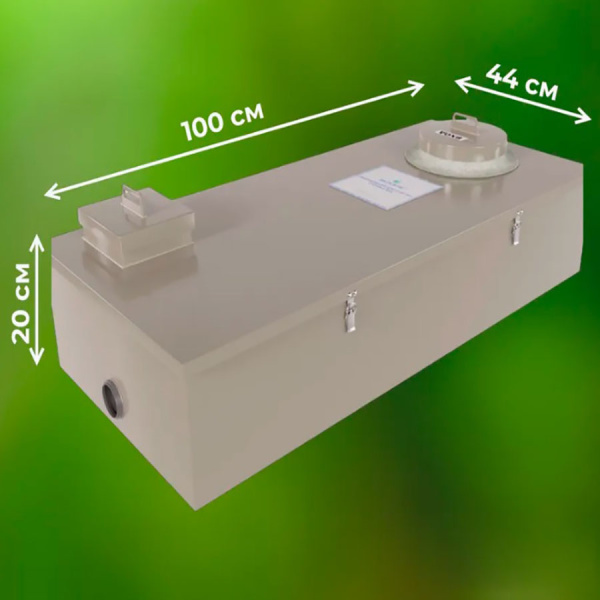 Пескоуловитель из полипропилена 1000х440х200 мм, 23609 фото  в интернет-магазине Санкомп