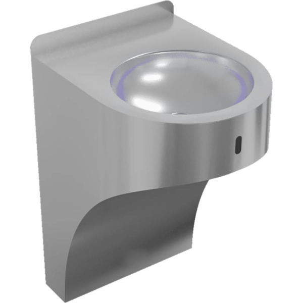 Фонтанчик питьевой автоматический подвесной 1 чаша Х/В,Б/Ф,Б/УФ,Б/Г,Б/ТО,AISI 304, 290x390x570 26614 фото  в интернет-магазине Санкомп