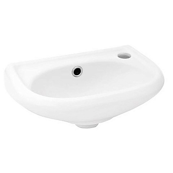 Умывальник-мини с отверстием под смеситель СПРАВА (385х360х155), 4019 фото  в интернет-магазине Санкомп