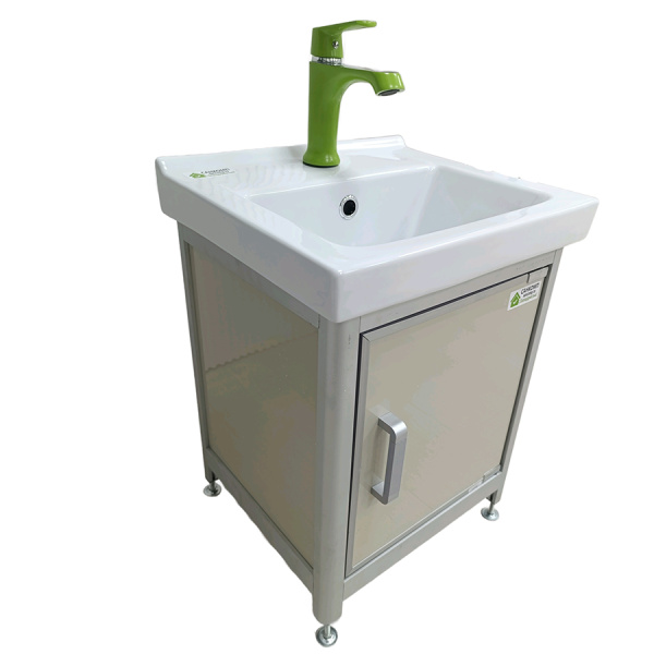 Умывальник на тумбе ДЕТСКИЙ С/О, С/П 40 см ПРЯМОУГОЛЬНЫЙ (405х355х400) для детей, 23697  фото  в интернет-магазине Санкомп