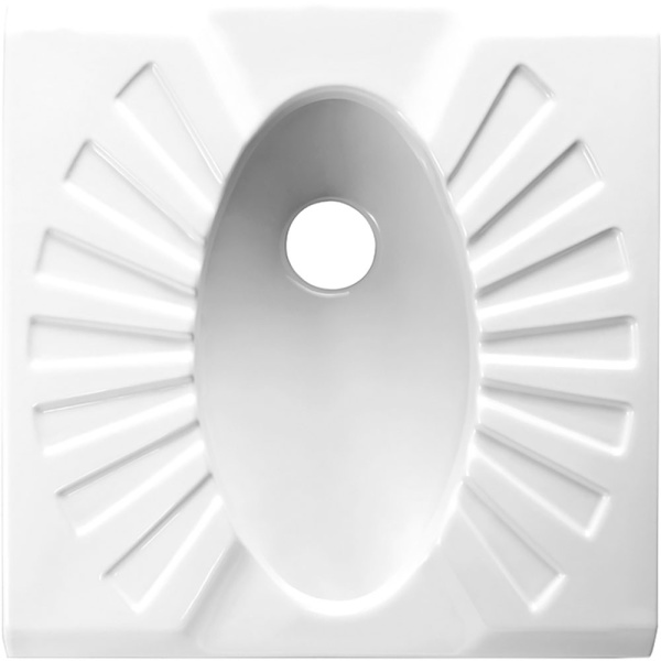 Чаша Генуя керамическая усиленная омывание со всех сторон (подача воды сзади) 590х590х210,0202.00.12 картинки, фото арт.