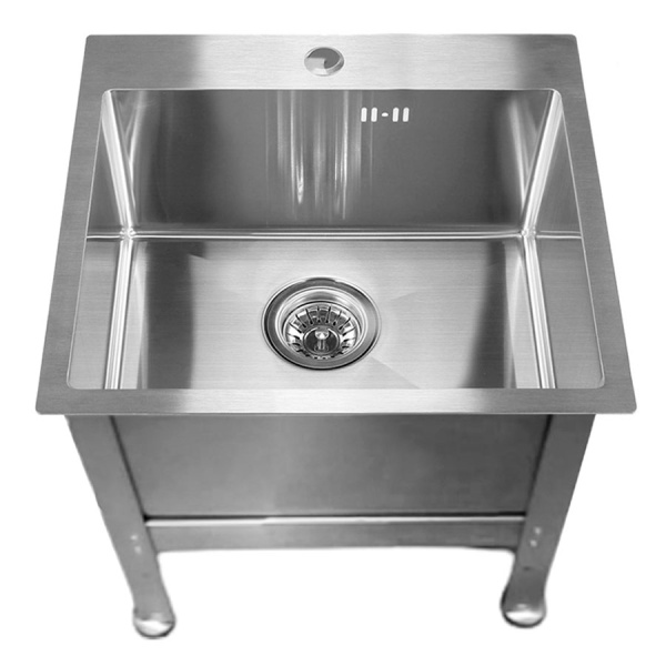 Мойка из нержавеющей стали 500х500х200 мм НА КАРКАСЕ AISI 430, 400 мм, 26499 фото  в интернет-магазине Санкомп