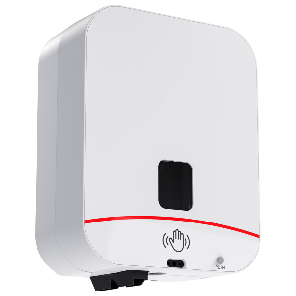 Диспенсер АВТОМАТИЧЕСКИЙ для туалетной бумаги для больших рулонов до 210 мм, Белый, 25318 фото  в интернет-магазине Санкомп