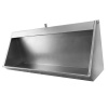 Писсуар коллективный из нержавеющей стали, вход 1 вертикальный L 2400 (2400х463х312) левый, 21362 фото  в интернет-магазине Санкомп