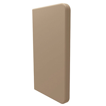 Перегородка (разделитель) для писсуара керамика (400х52х700) Бежевый фото  в интернет-магазине Санкомп